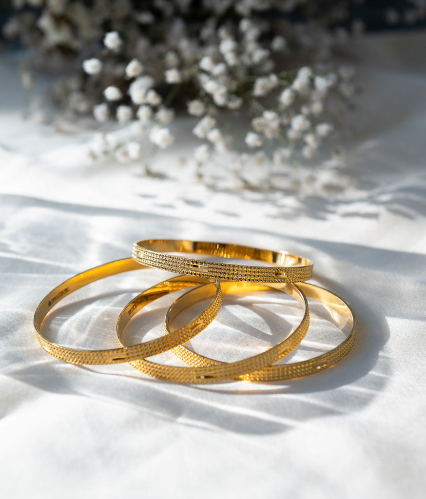 Maya Gold Bangles Set Of 4