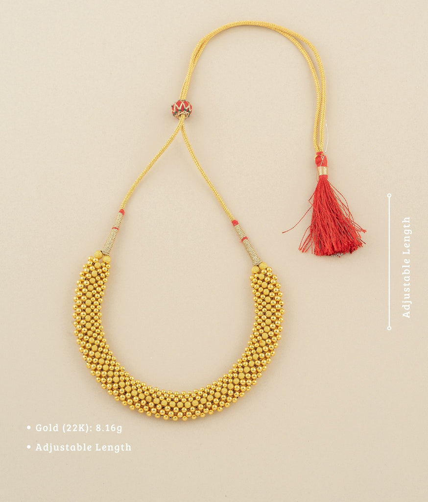 Mayuri Gold Necklace