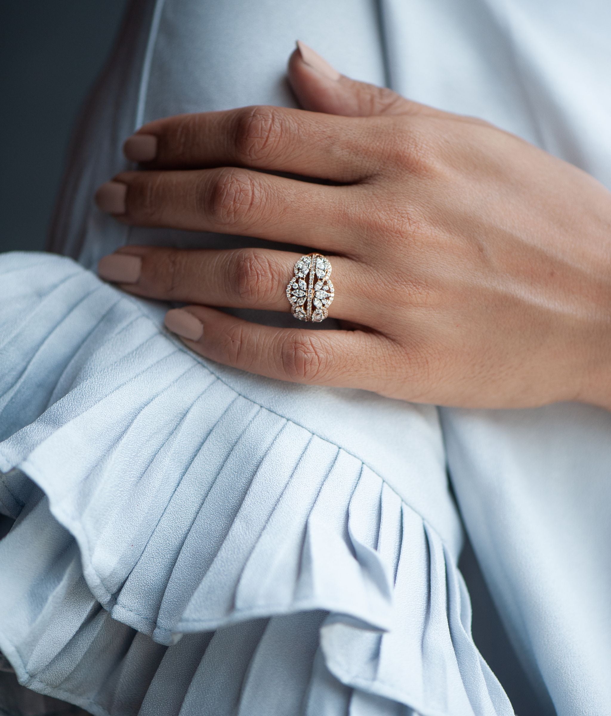 Meha Gold & Diamond Ring