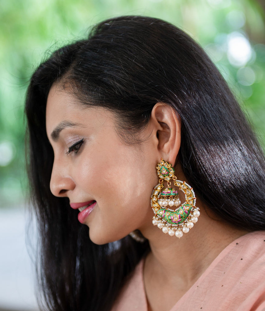 22k Gold Meher Jhumkis