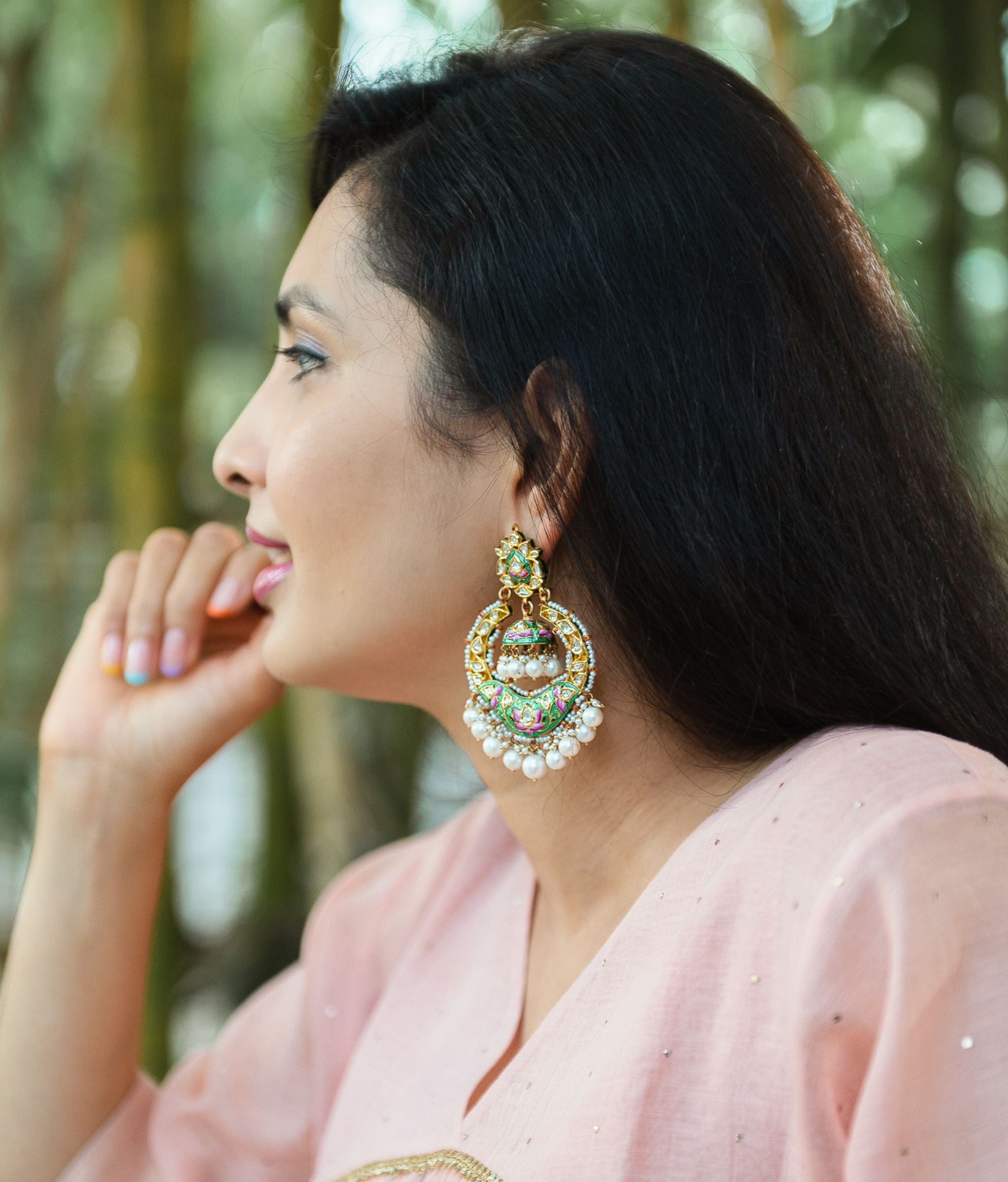 22k Gold Meher Jhumkis