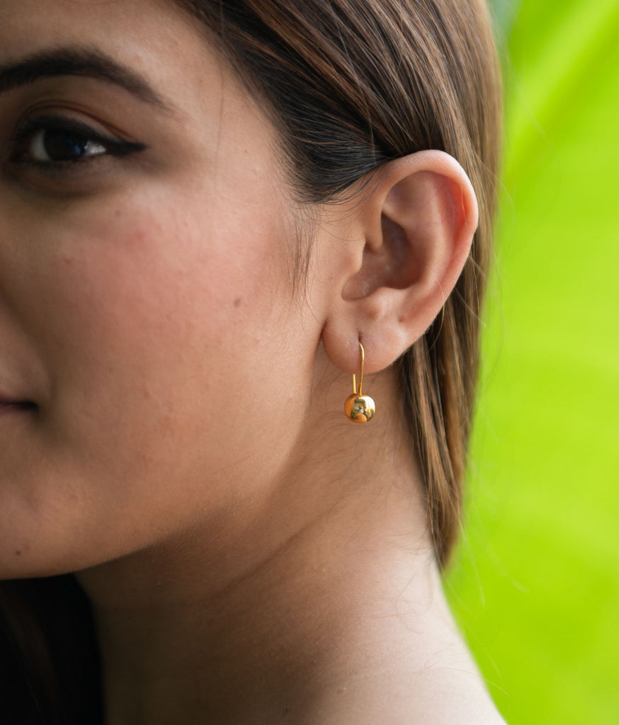 Miraya 22kt Gold Ball Earrings R Narayan Jewellers R Narayan Jewellers