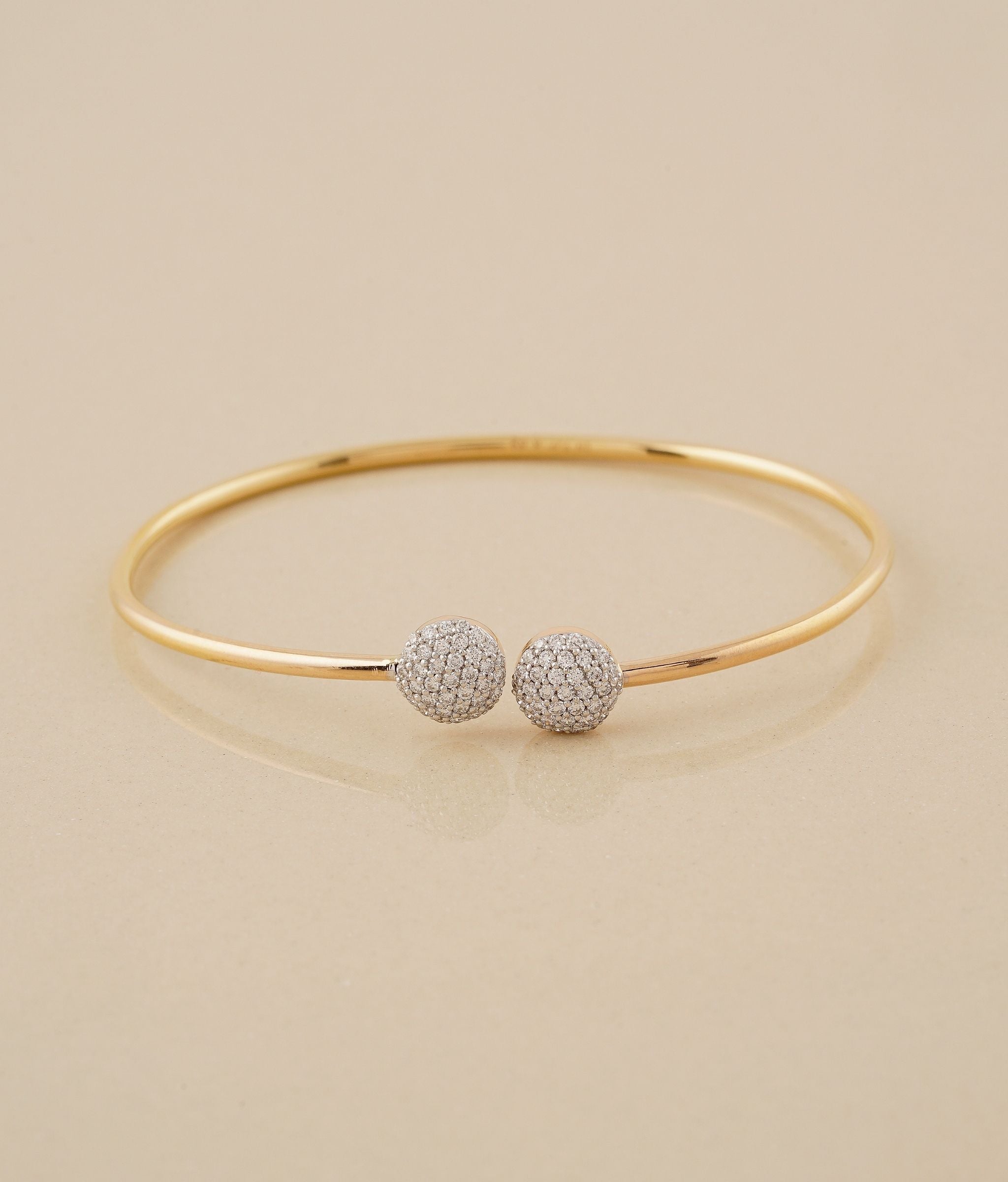 Moonshine 18K Gold Diamond Bracelet