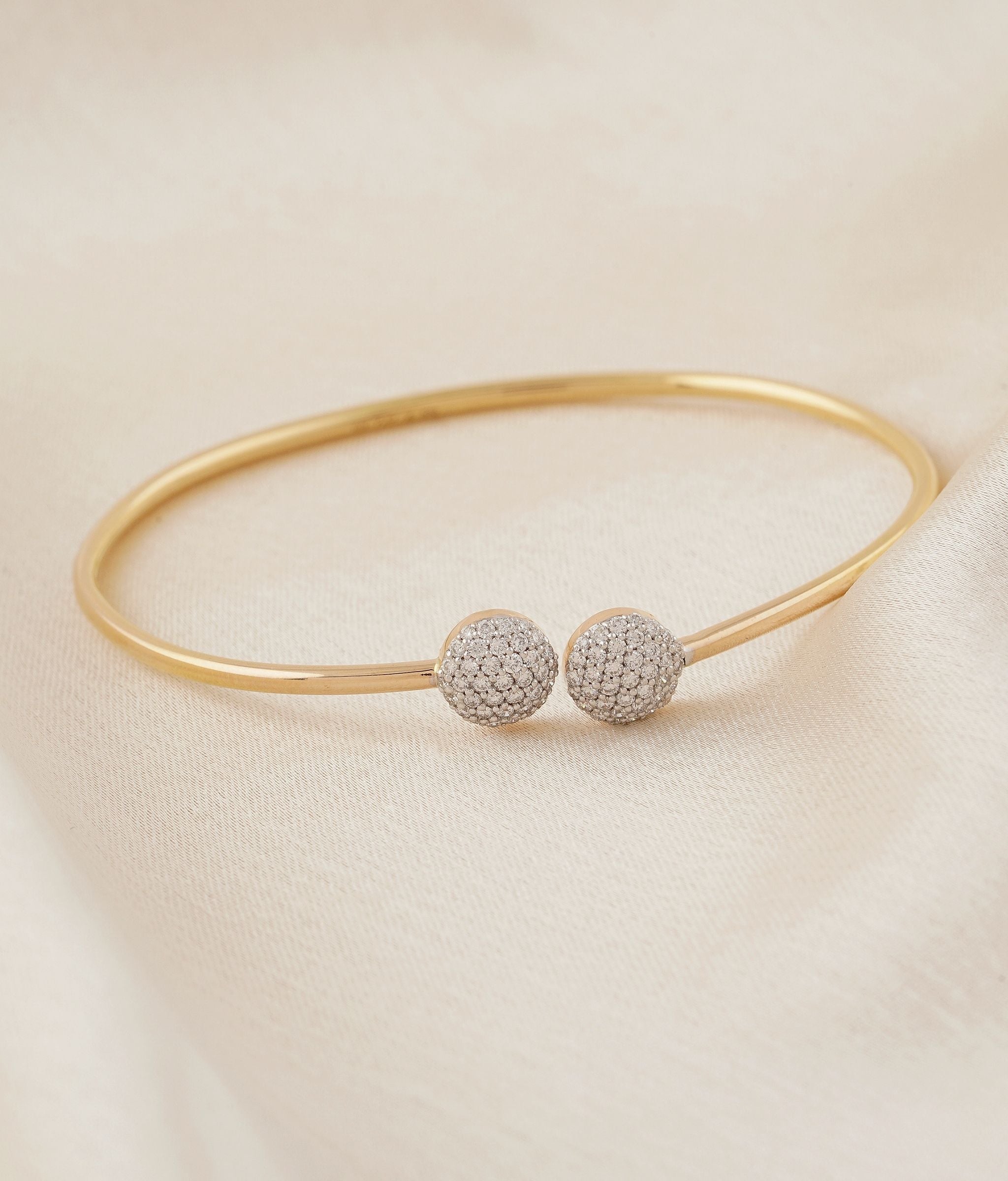 Moonshine 18K Gold Diamond Bracelet