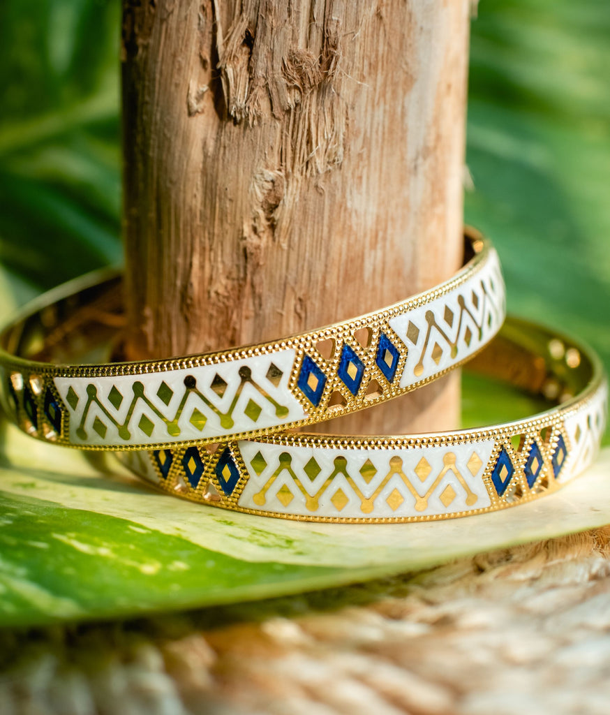 Nilay 22K Gold Bangles