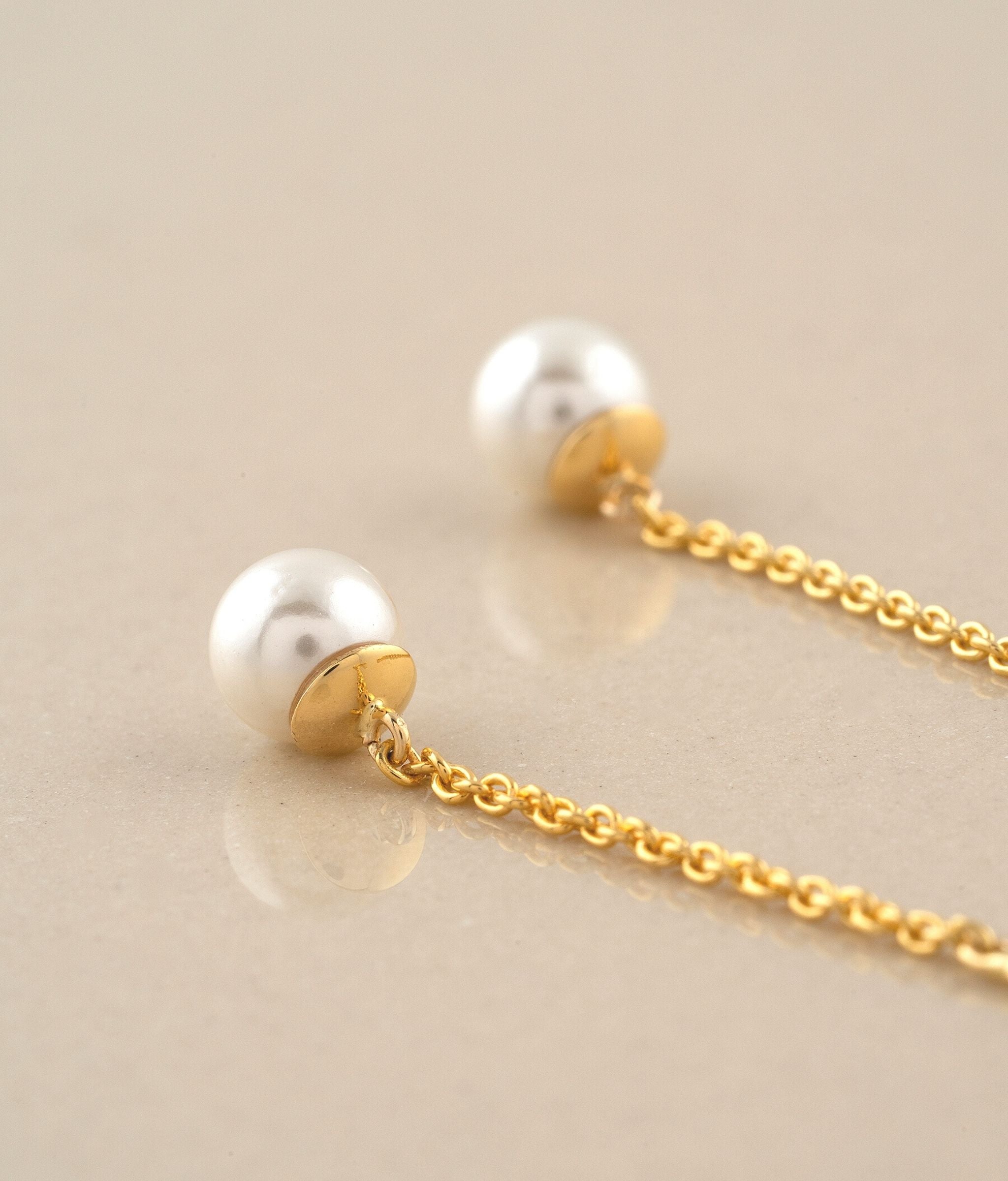 18kt Gold Oceana Pearl Earrings