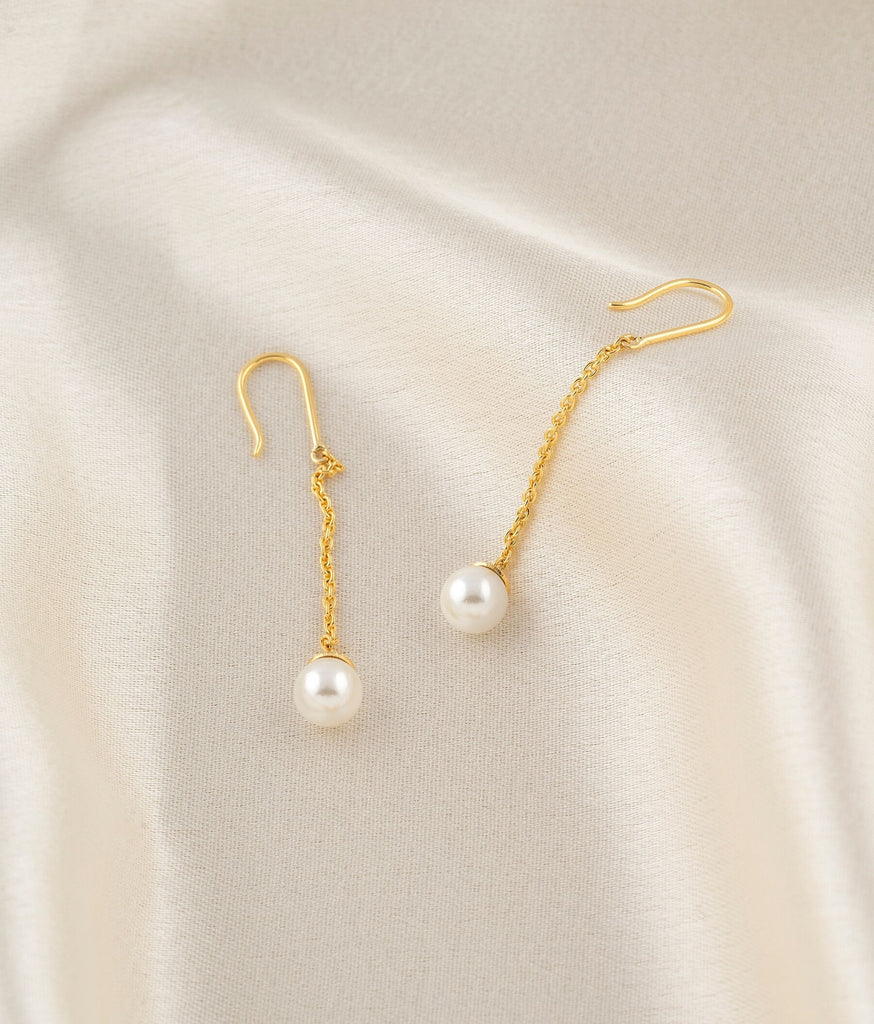 18kt Gold Oceana Pearl Earrings