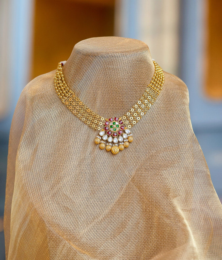 Revathi 22K Gold Necklace Set