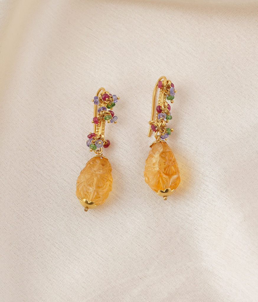 Roza Dangler Earrings