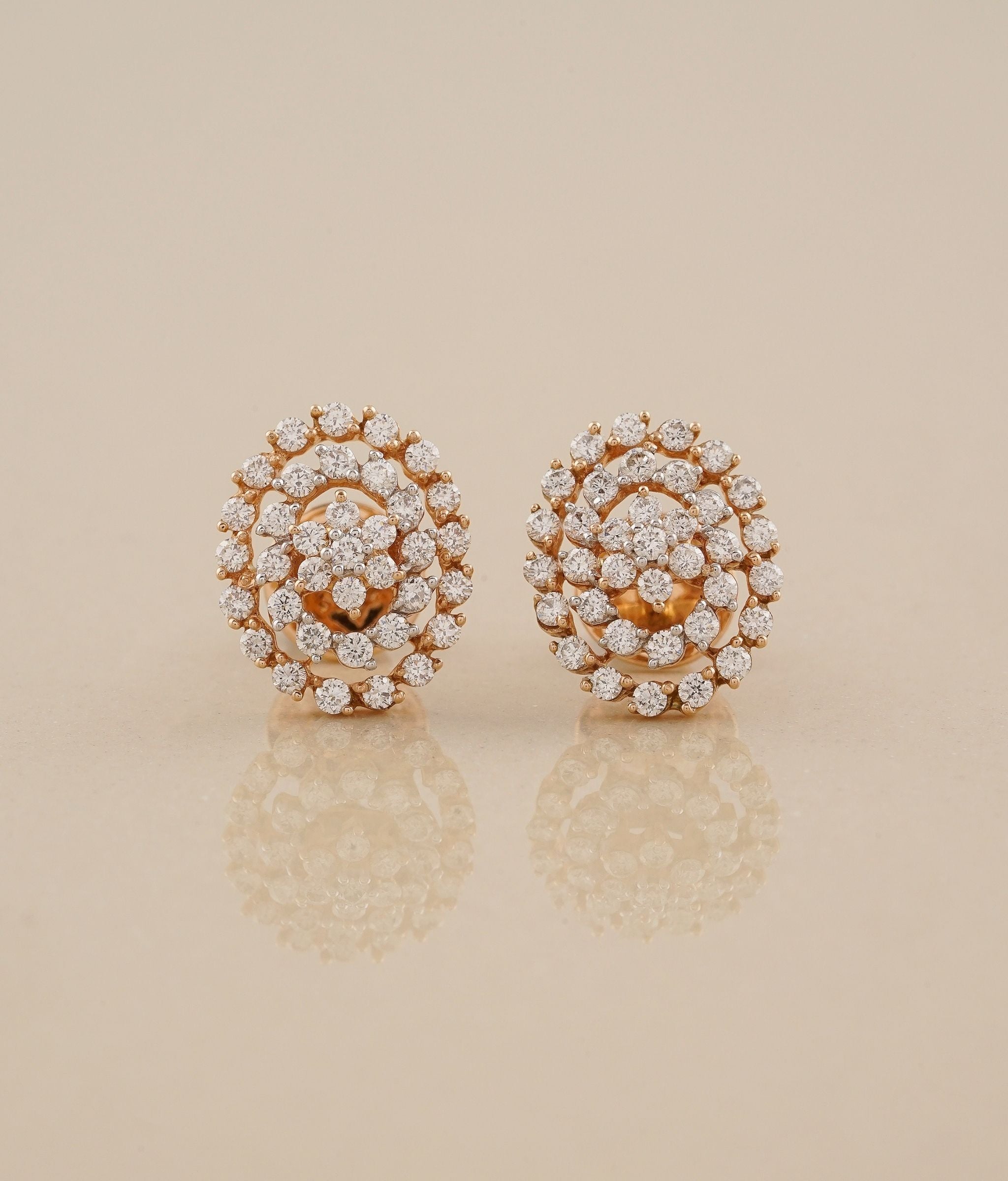 Sara Gold & Diamond Earrings