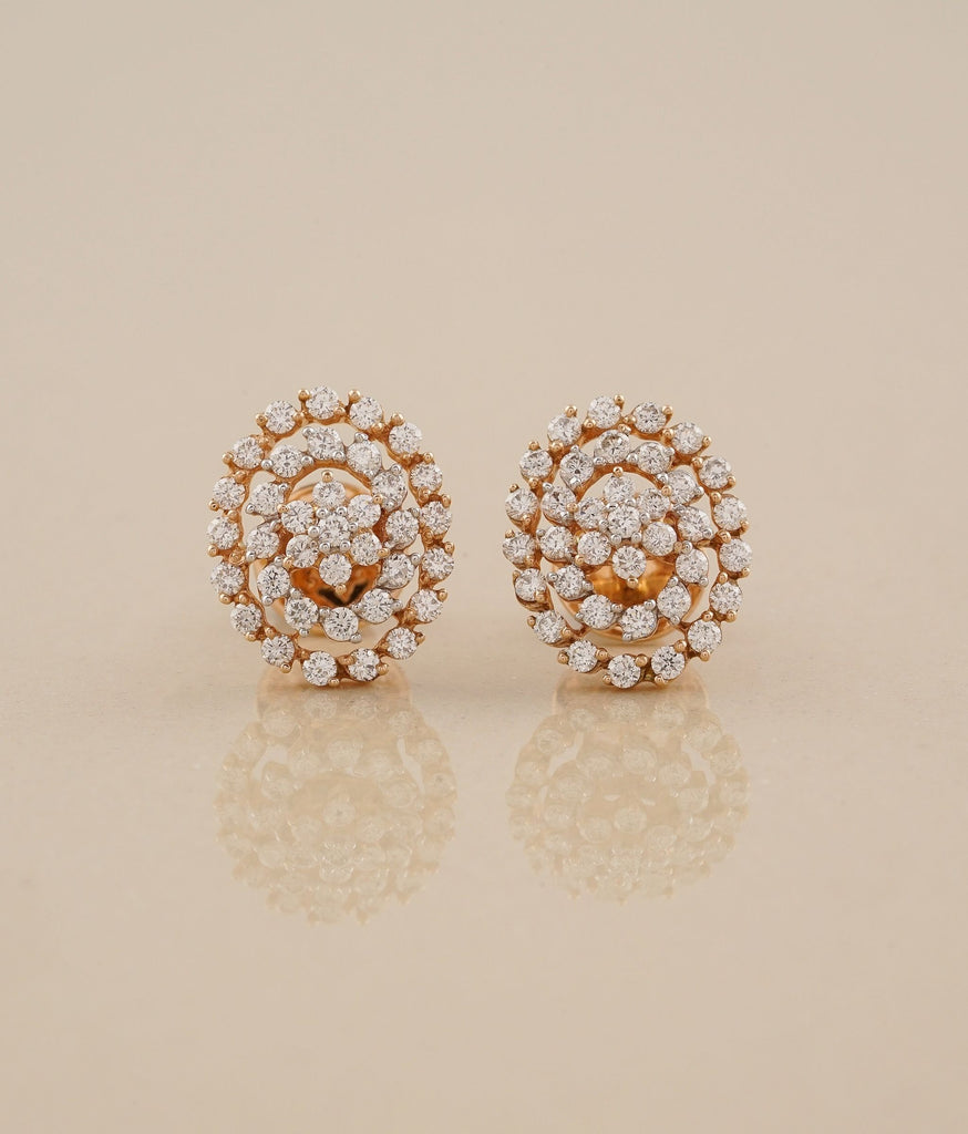 Sara Gold & Diamond Earrings