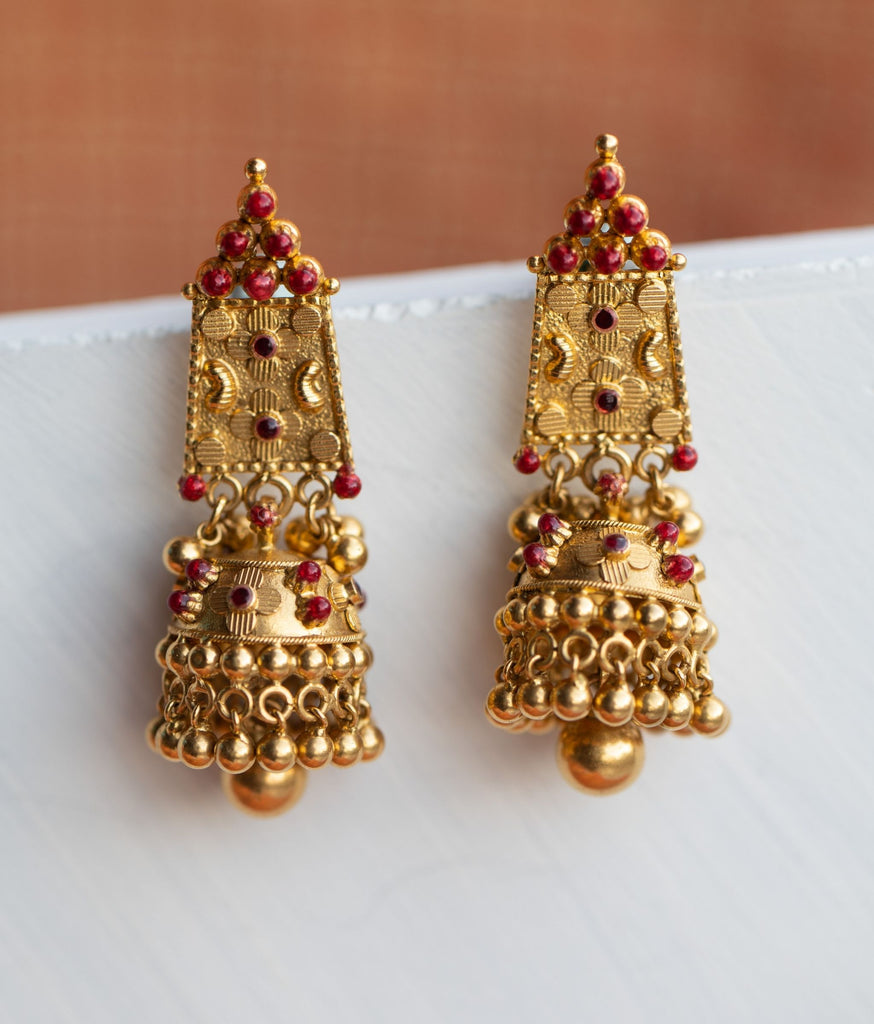 Saraswati Antique 22K Gold Set