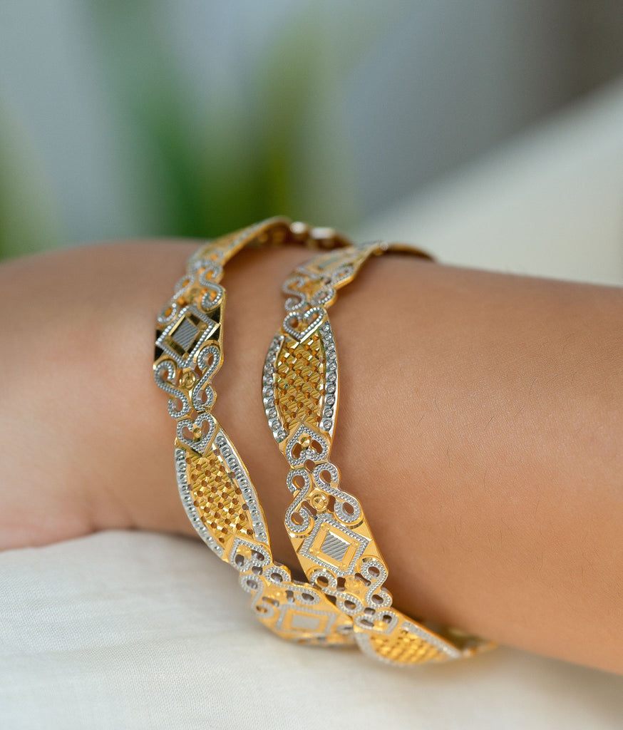 Buy Gold-Toned Bracelets & Bangles for Women by Silvermerc Designs Online |  Ajio.com