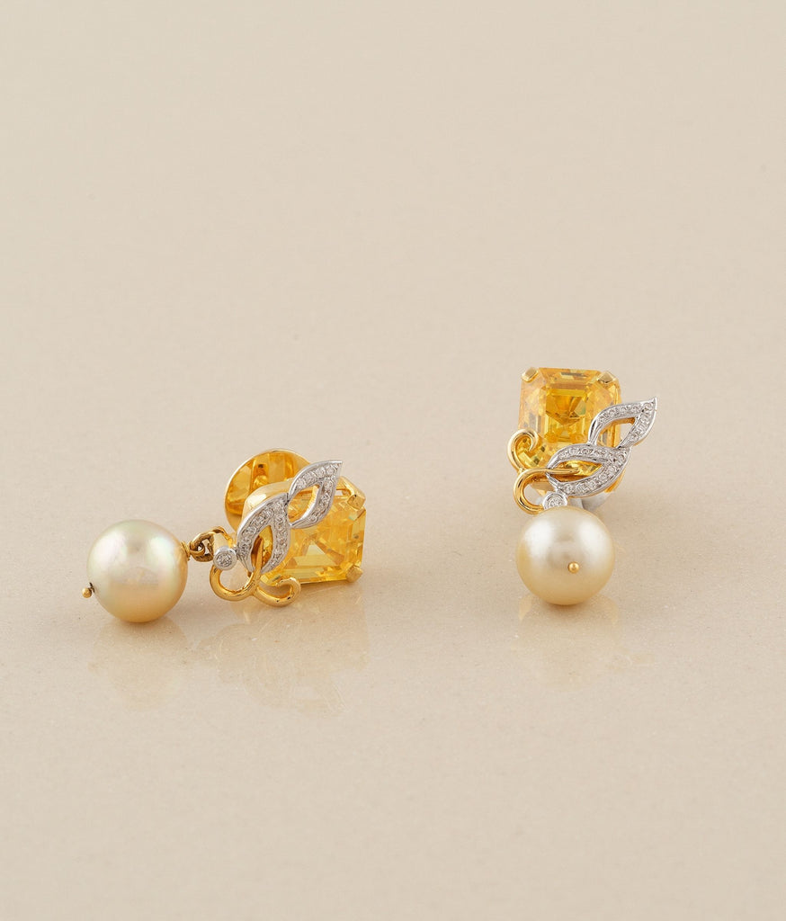 Sunset Diamond Earrings