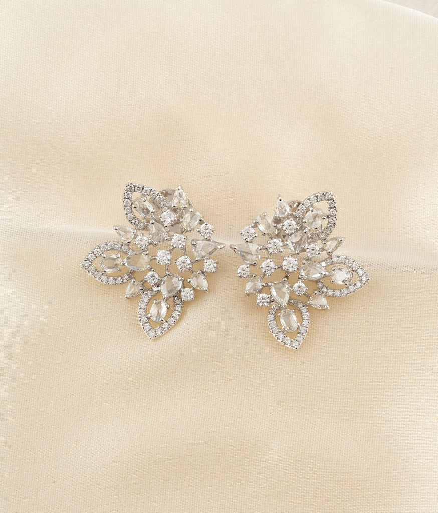 Zahara Pear Shape Diamond Earrings