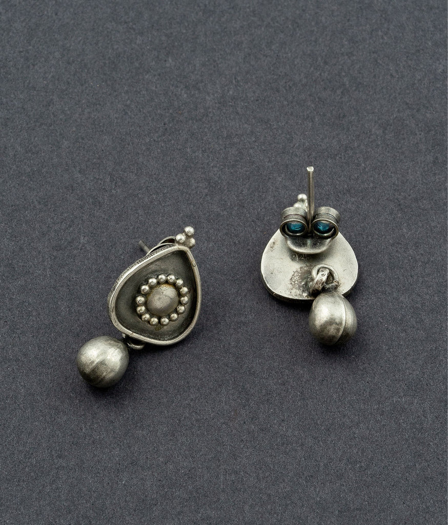 Ambika 925 Silver Earrings