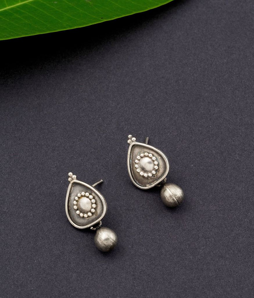 Ambika 925 Silver Earrings