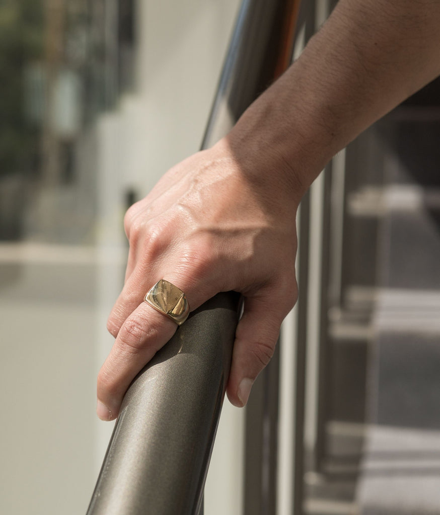 Peru Gold Men's Ring