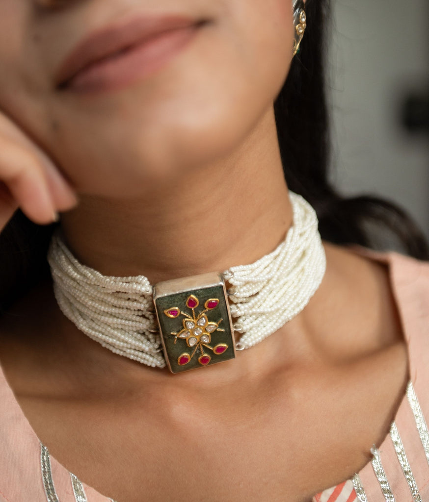 Shop Online Fida Ethnic Choker Necklace @ Best Price