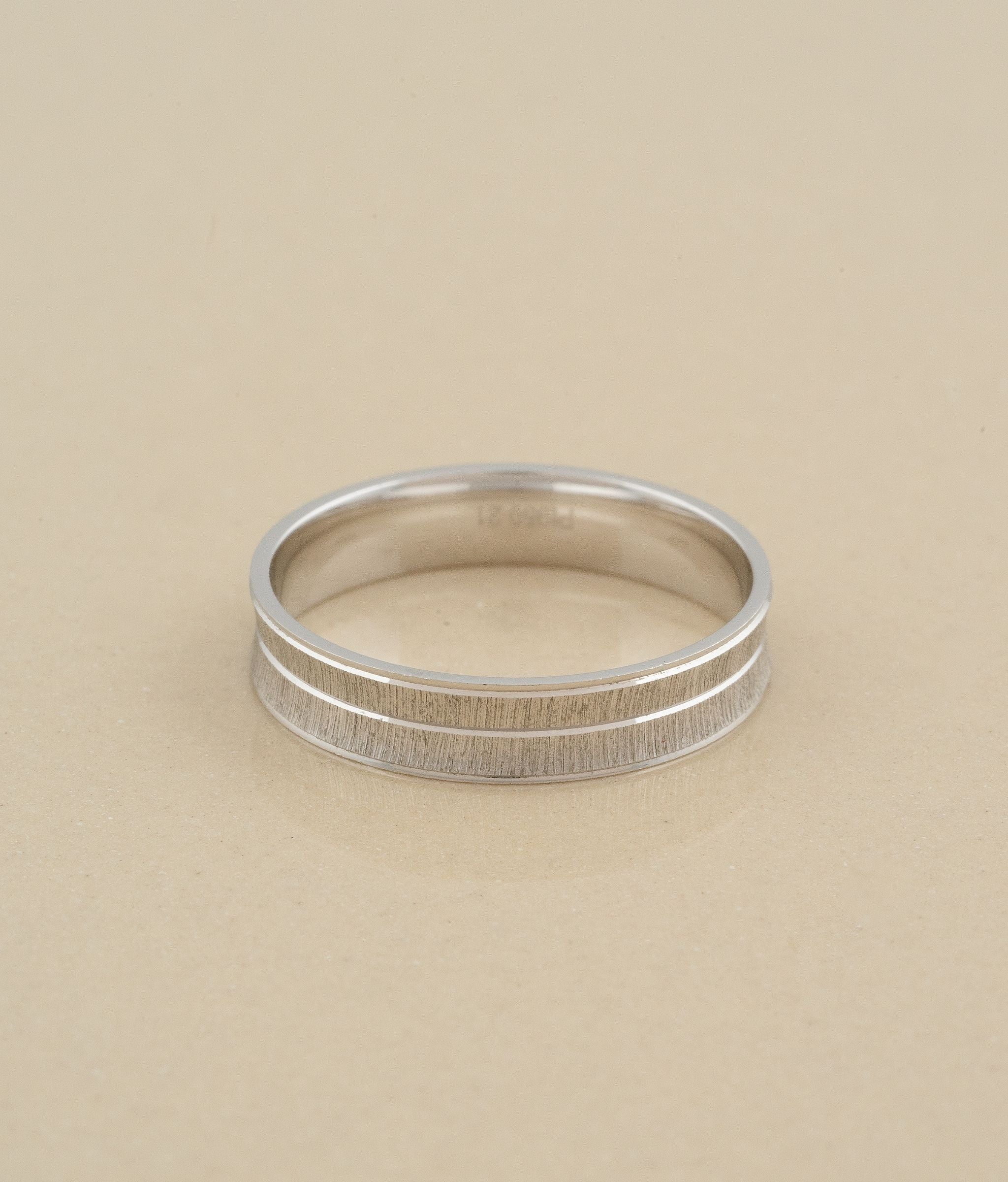 Gemini Platinum Ring For Men's