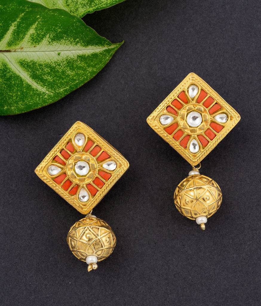 925 Pure Sagarika Silver Earrings