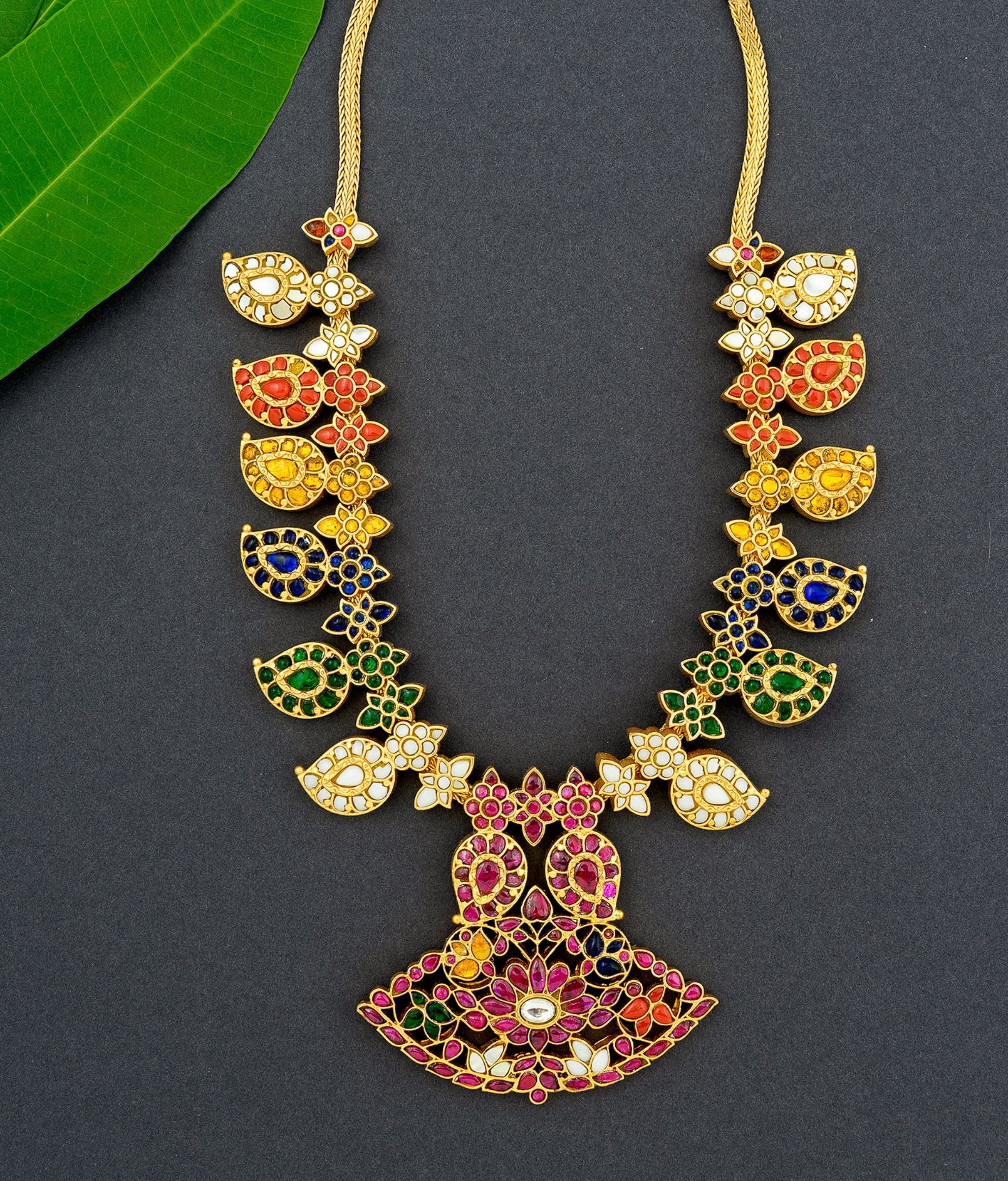Swati Silver Necklace Set