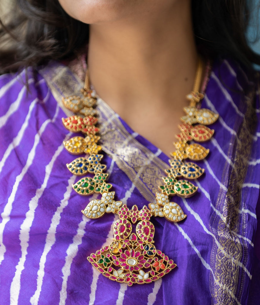 Swati Silver Necklace Set